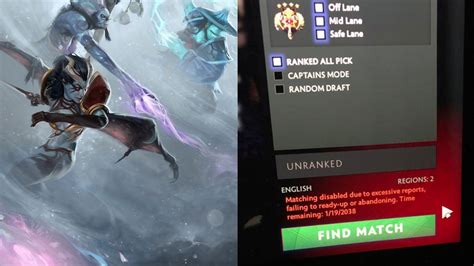 dota 2 bug causes players to be hit with 20 year matchmaking bans dexerto
