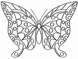 Cute Coloring Pages Butterfly Printable Getcolorings Color Butterflies sketch template