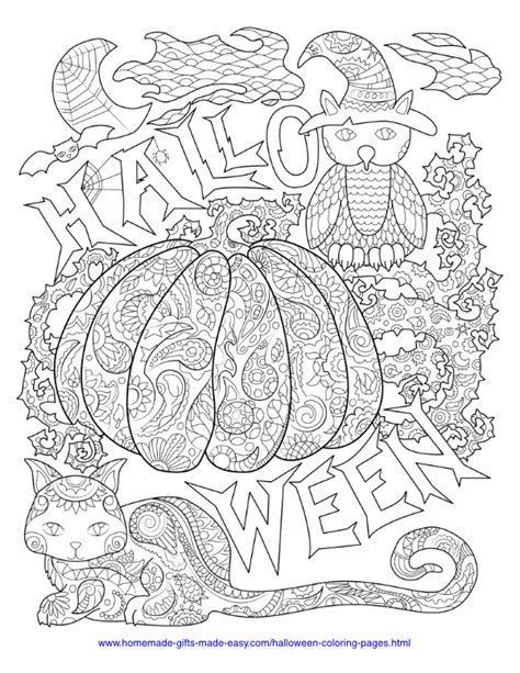 halloween coloring page  printables coloring home