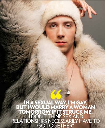 johnny weir officially comes out as gay sort of biggest non news event of the year