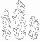 Seaweed Coloring Pages Clipart Sea Outline Ocean Royalty Illustration Printable Crafts Color Alex Patterns Template Rf Google Bannykh Theme Kids sketch template