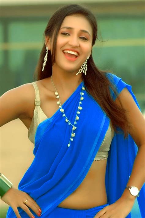 South Indian Actress Wallpapers In Hd Sarayu Hot Navel Photos In Blue