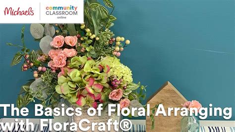class  basics  floral arranging  floracraft