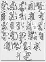 Alphabet Doodle Bonitas Aboriginal Macys Elena Conceptuales Plantillas Abecedario Tipos Geniales Dibujando Schriftarten Castillo sketch template