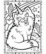 Coloring Pages Unicorn Cat Uni Color Into Turn Unikitty Kitty Crayola Creatures Kids Convert Alive Print Jane Future Colouring Printable sketch template