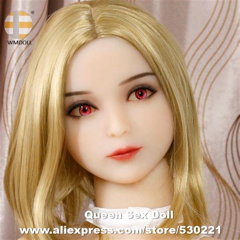 wmdoll 223 top quality sex doll heads for silicone real doll japanese
