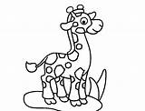 Colorear Jirafa Jirafas Zoologico Girafa Zoológico Girafas Caricatura Pintarcolorir Colorea Gifs Siluetas Hora Cuello Manchas sketch template