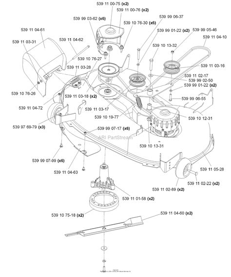 husqvarna   mower deck parts diagram catalog library