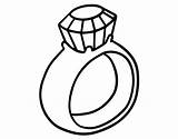 Ring Coloring Pages Rings Engagement Diamond Olympic Coloringcrew Clipart Colorear Color Clipartbest Getdrawings Kids Getcolorings Book sketch template