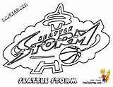 Coloring Wnba Pages Popular Basketball sketch template