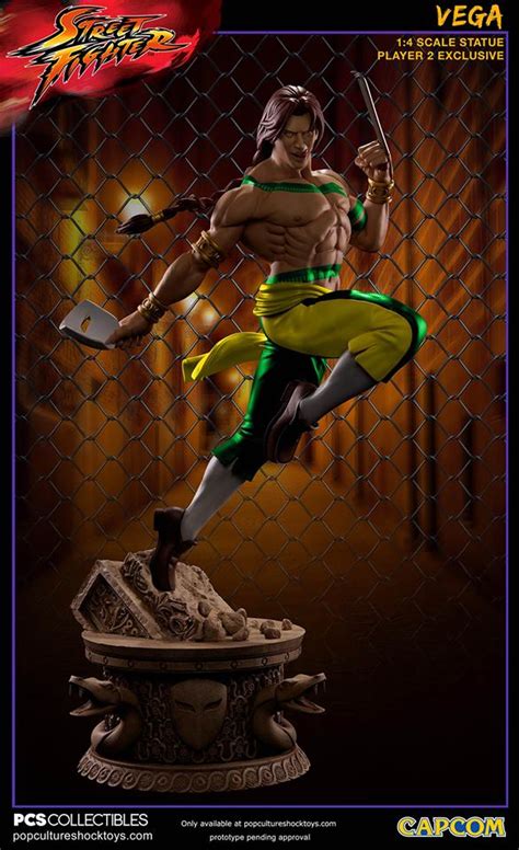 Pcs Exclusive Street Fighter Vega Statues Images And Info