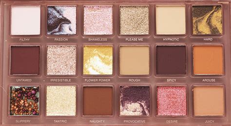 huda beauty naughty nude eyeshadow palette review and