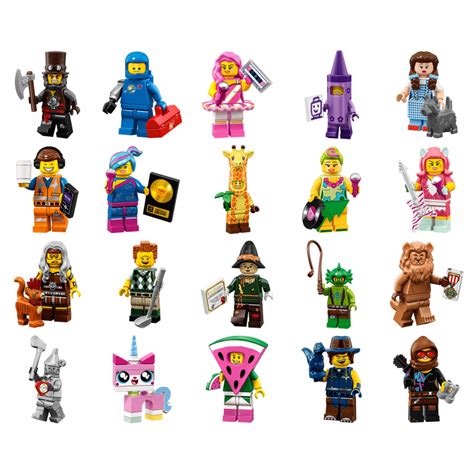 lego   minifigures series complete collection   lego