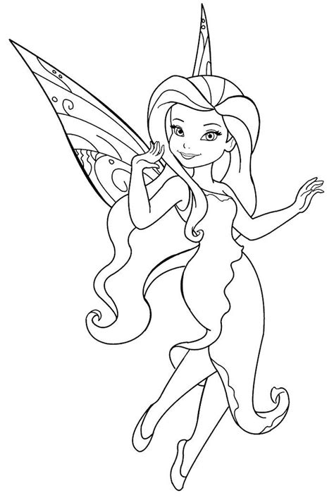 fairy coloring page tinkerbell coloring pages fairy coloring pages