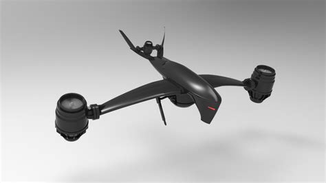 terminator hk drone  cad model library grabcad