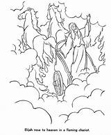 Elijah Chariot Enoch Elisha Paradis Coloriage Honkingdonkey Reduction Personnages Leçon Char été élie Altar Burning sketch template