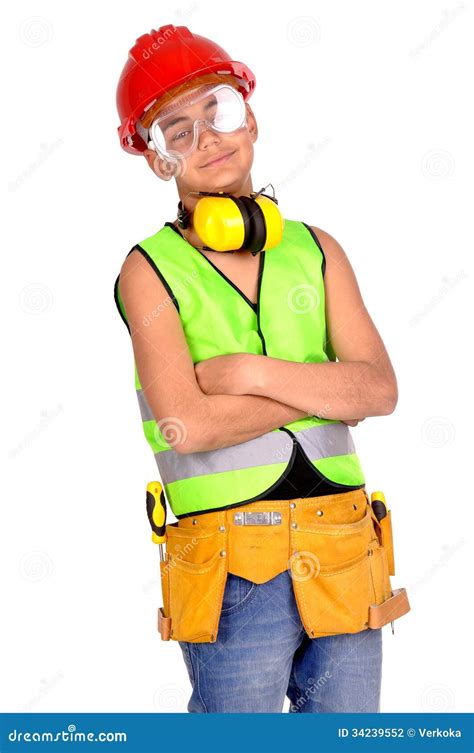 constructor stock photo image  concept female constructor