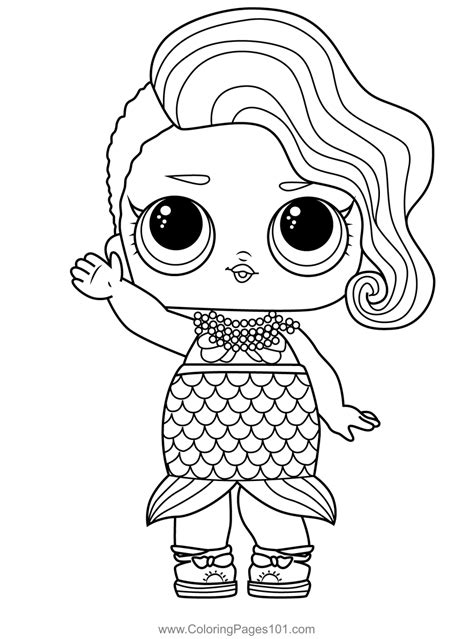 lol doll coloring pages splash queen  coloring page  xxx hot girl
