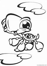 Littlest Pet Coloring Shop Pages Coloring4free Turtle Related Posts sketch template