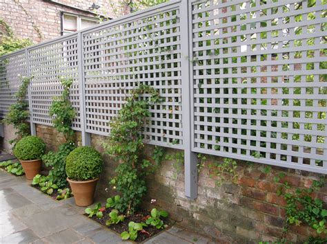 build  chic  easy diy garden trellis giardino  privacy