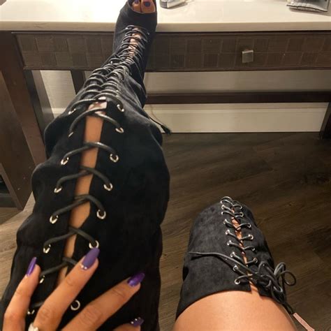 New Envy Shoes Anastacia Thigh High Boots Poshmark