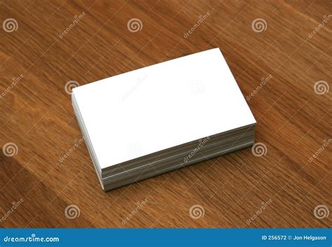 blank business cards stock photography image