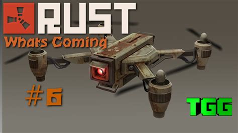 rust whats coming drones wallpaper  signs  model weapon addons  rust news