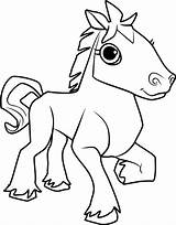Jam Animal Horse Coloring Pages Printable Kids sketch template