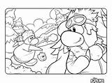 Puffle Cheats Coloringhome sketch template