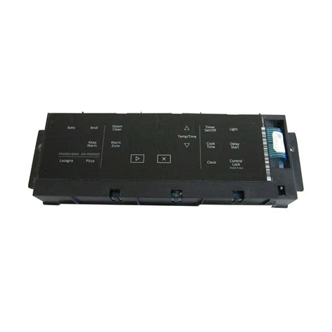 whirlpool part  touchpad control assembly black oem