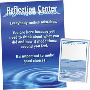 reflection center   classroom classroom behavior management
