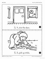 Buckle Shoe Two Activities Learning Escolha Pasta Atividade Por sketch template