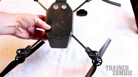 mounting gopro hero  ar drone  parrot   hack mod modification youtube