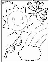 Coloring Pages Summer Beach Animal sketch template