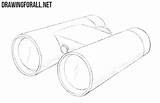 Binoculars Draw Drawing Drawingforall Ayvazyan Stepan Tutorials Tools Posted sketch template