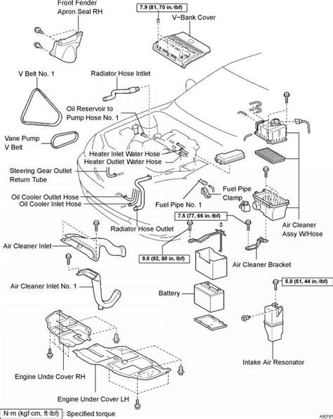 toyota camry parts diagram diagram resource