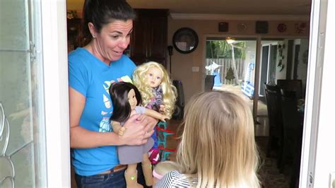 Carly Adopts Two More Dolls To Become Mother Of Four Girls Youtube