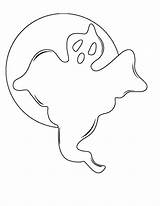 Ghost Coloring Pages Print Printable Kids sketch template