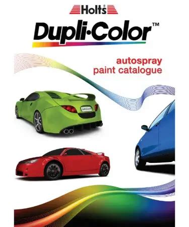 dupli color paint chart    printable