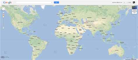 google world map  large images