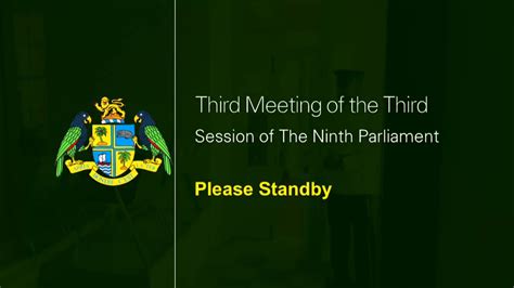 House Of Assembly Of Dominica May 2nd Morning Session Youtube