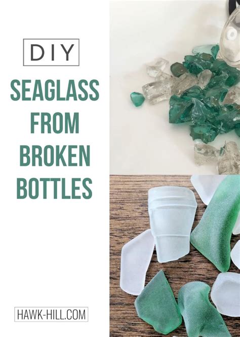 4 Easy Steps To Make Your Own Sea Glass At Home [video] Sea Glass