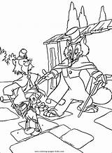 Coloring Pages Pinocchio Disney Kids Printable Sheets Color Para Colorir Colouring Choose Board Coloriage Colorear Characters sketch template