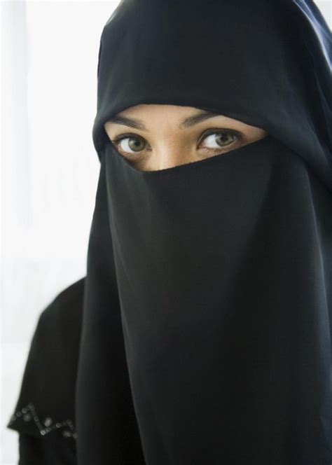 layer niqab muslim veil burqa face cover islamic hijab