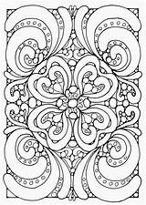 Grecas Mandalas Zentangle sketch template