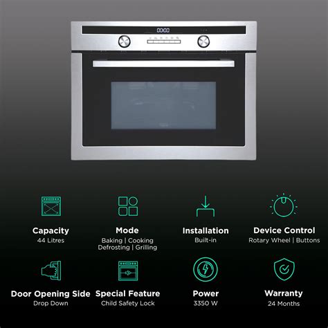 Buy Elica Epbi Combo Oven Trim 44l Built In Microwave Oven With 13
