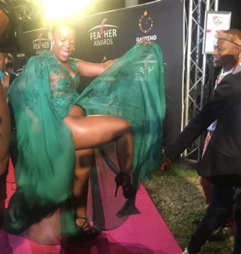 Watch Zodwa Wabantu’s Dress Leaves Nothing To The