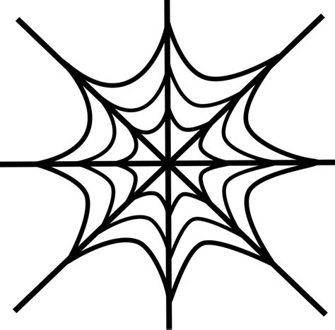printable spider web coloring pages  kids