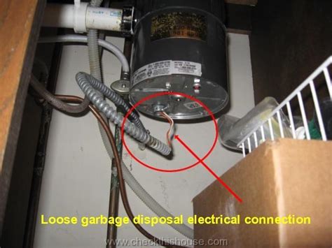 garbage disposal electrical wiring