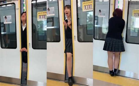東京都・jr武蔵五日市駅で電車のドアに顔や体を挟んで遊ぶ女子高生達が動画を公開し炎上 Socomの隠れ家